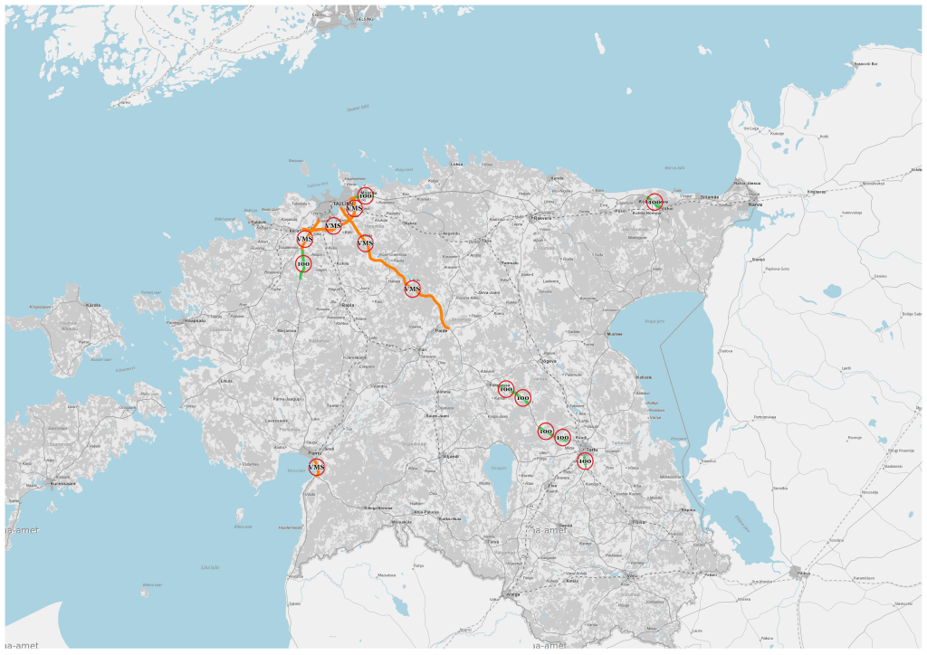 Talvised piirkiirused 2025